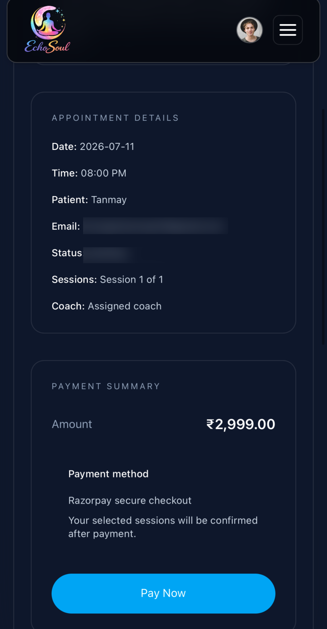 Pay and Join screenshot